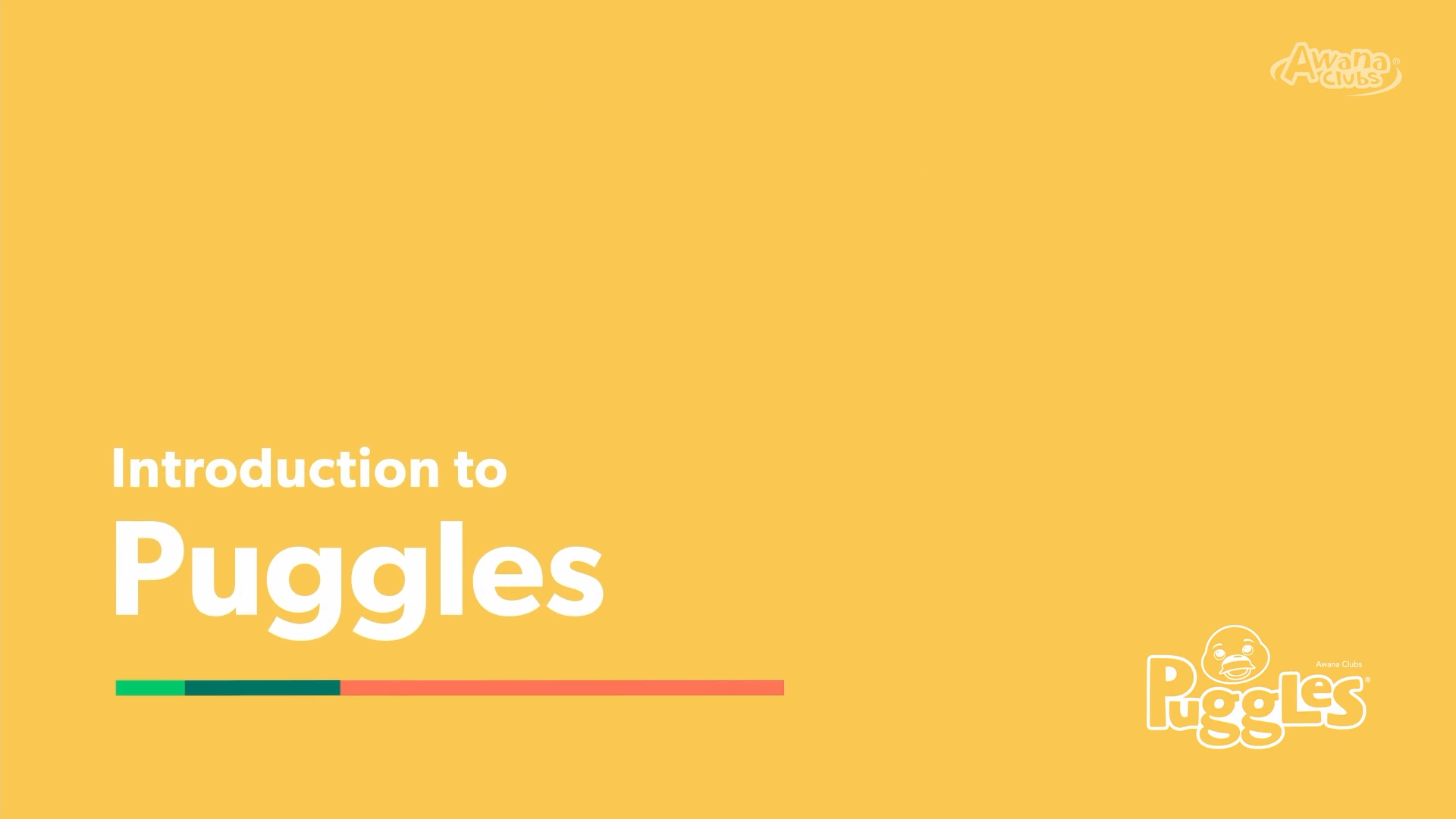 Pawggles Introduction to Puggles - Awana Basics